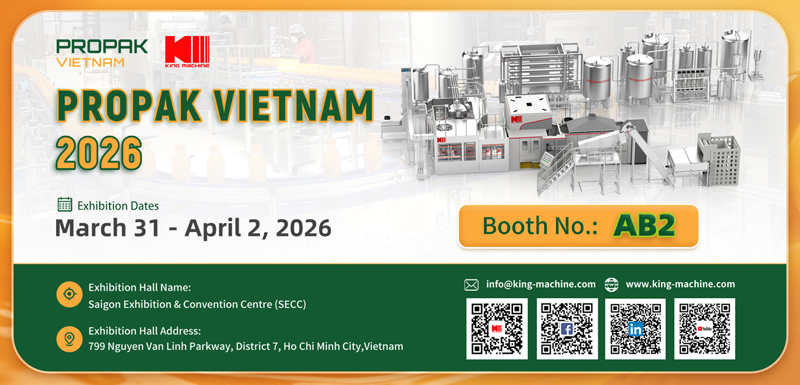 King Machine na PROPAK VIETNAM 2026