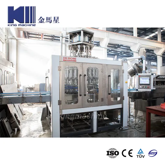 Máquina de encerramento de enchimento de molho de molho de bebida elétrica