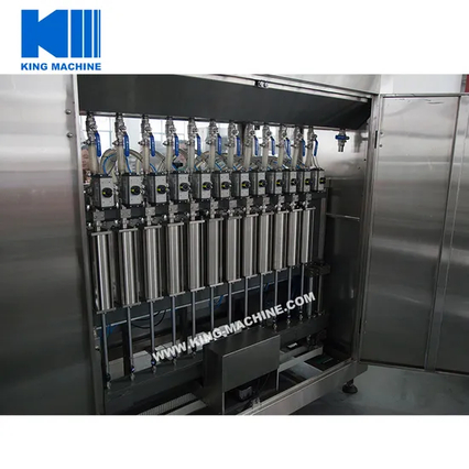 Garrafas totalmente automáticas Máquina de enchimento de peixe feita na China