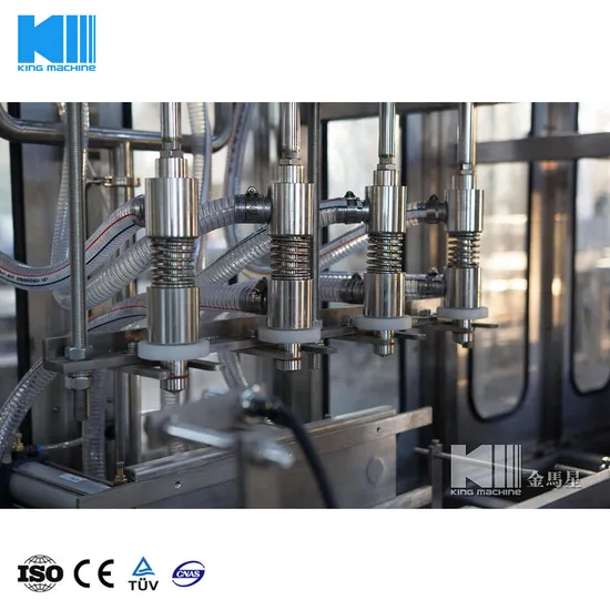 Tipo linear automático de baixo orçamento 3L 4L 5L Máquina de enchimento e capeamento de água da garrafa