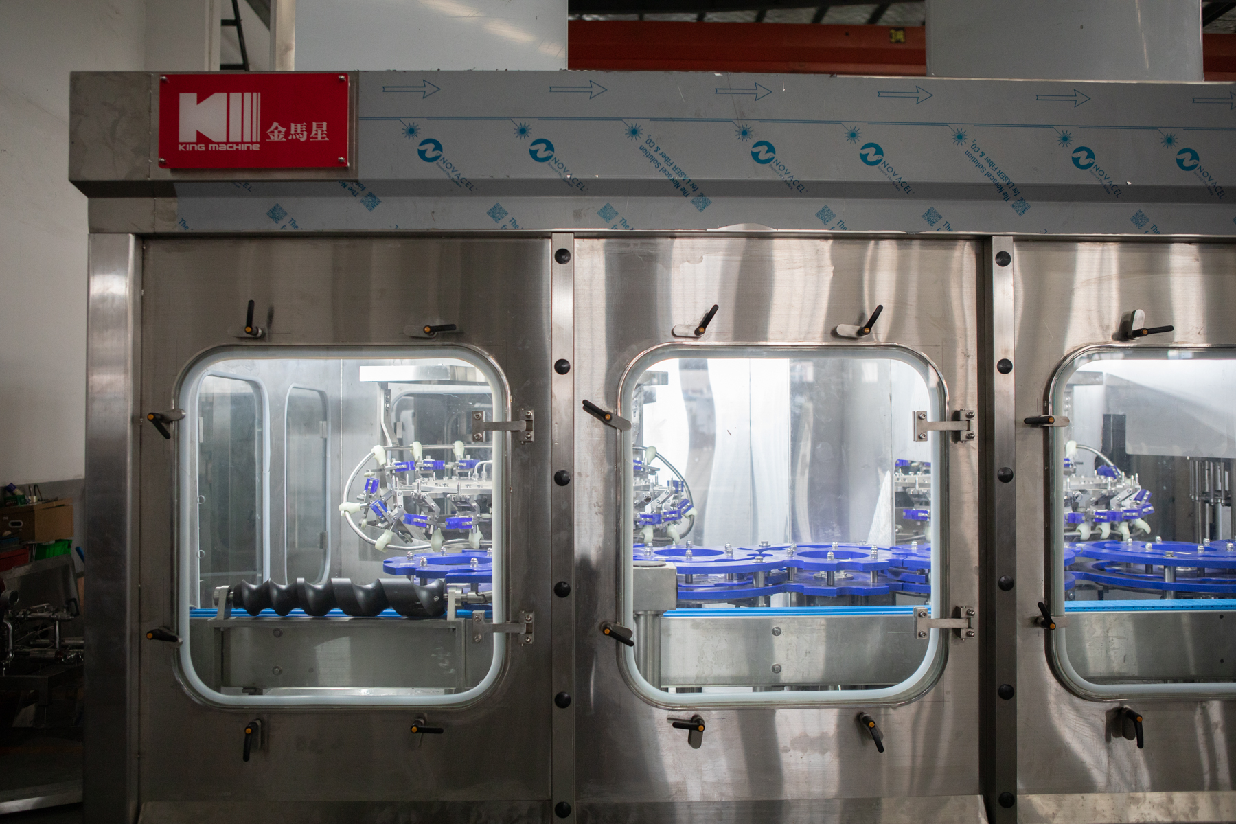 M&aacute;quinas de enchimento ass&eacute;pticas