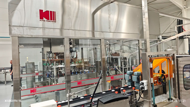 Linha de enchimento do medidor de fluxo