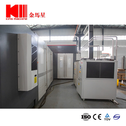 Máquina de encerramento de preenchimento de sopro engarrafado para animais de estimação para água