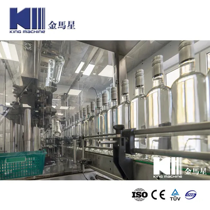 Máquina de engarrafamento de licor de vinho de precisão