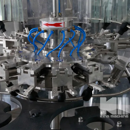 Bebida de refrigeragem de garrafa automática de garrafa carbonatada de pequena capacidade linear de água potável planta