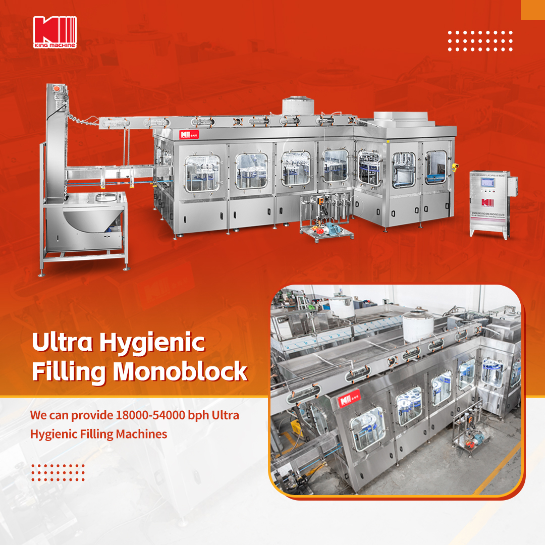 M&aacute;quina de enchimento ultra higi&ecirc;nica