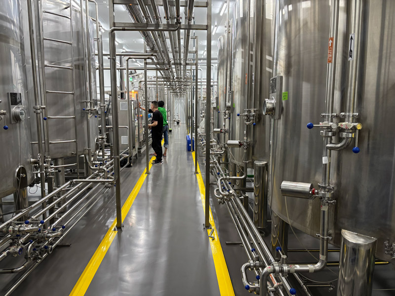 F&aacute;brica de engarrafamento de ch&aacute; da Tail&acirc;ndia