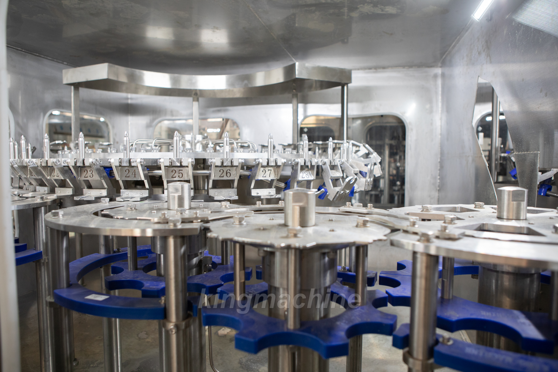 M&aacute;quinas de enchimento ass&eacute;pticas