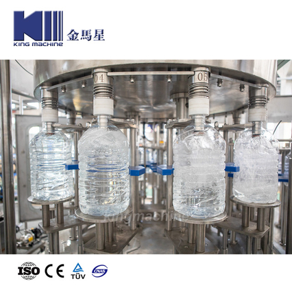 Planta automática de engarrafamento de água potável de alta eficiência-400-800bph de grande capacidade