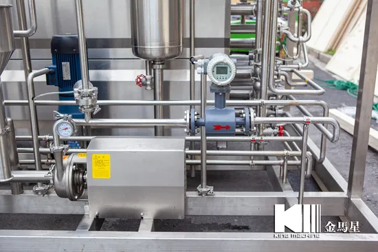 3, 000 L/H Beveragem de Vinho Tubular Máquina Pasteurizadora UHT