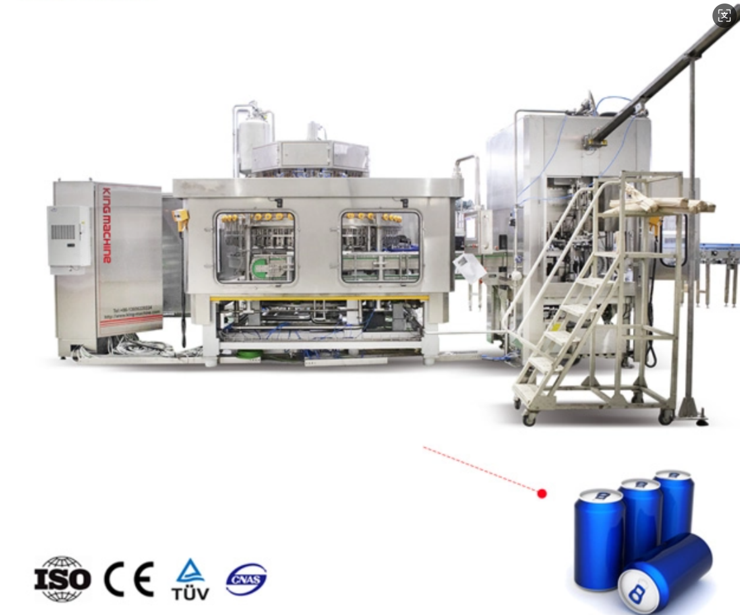 Equipamento de conservas comerciais