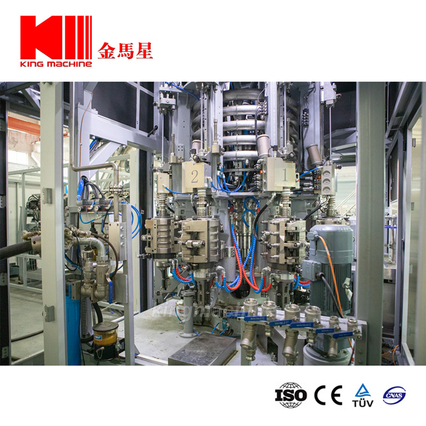 Máquina de enchimento de garrafas de água automática de 3 em 1 Fechar a máquina de tampa de garrafa BS Máquina de enchimento de água Preço de alongamento moldagem por sopro